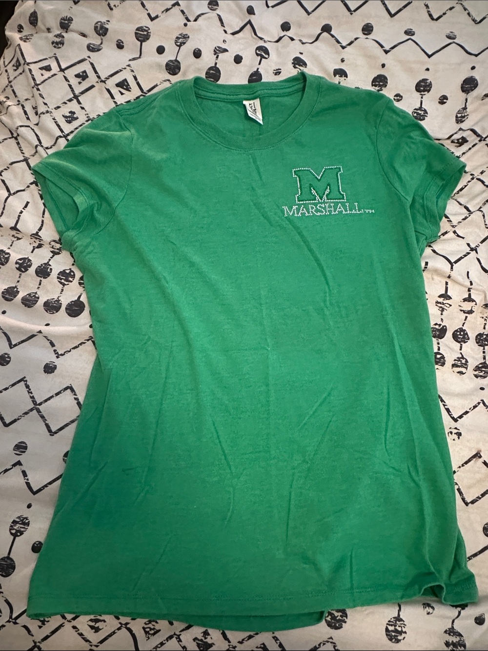 Marshall Green Logo Crewneck Tee